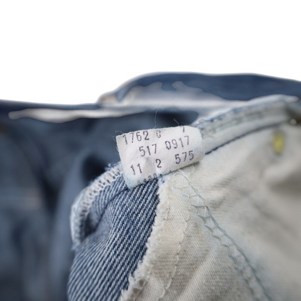 Vintage 70s Levis 517 Orange Tab Denim Jeans - image 6